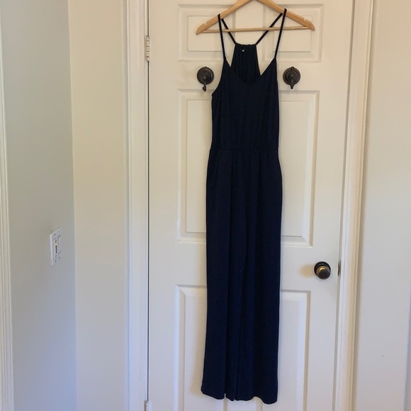 Navy Blue Jump suit - Picture 1 of 4